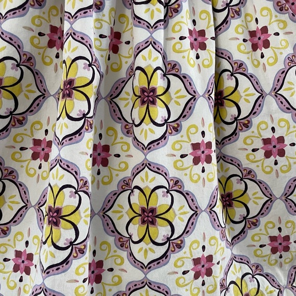 Tea Collection Key Hole Back Floral Print Dress - Picture 7 of 8